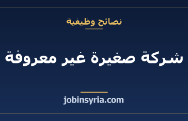 شركة صغيرة غير معروفة: كيف تفحصها قبل الاستقالة